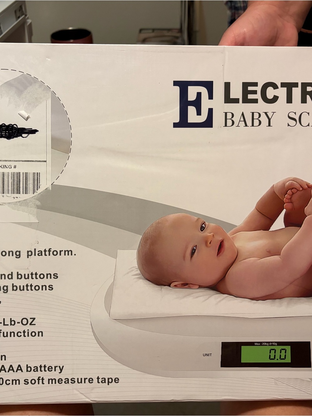 Electronic Baby Scale - White
